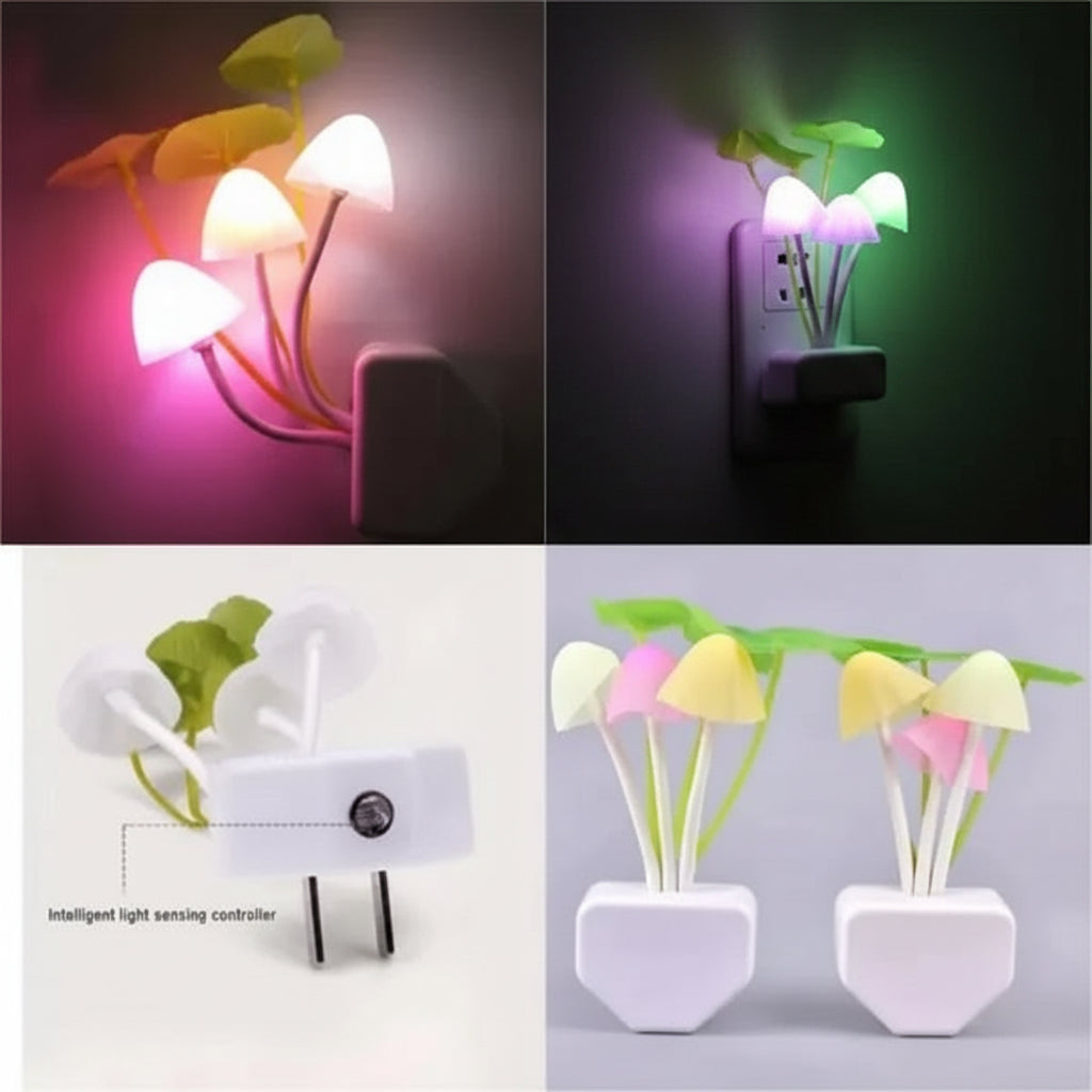 Mushroom LED Night Lamp