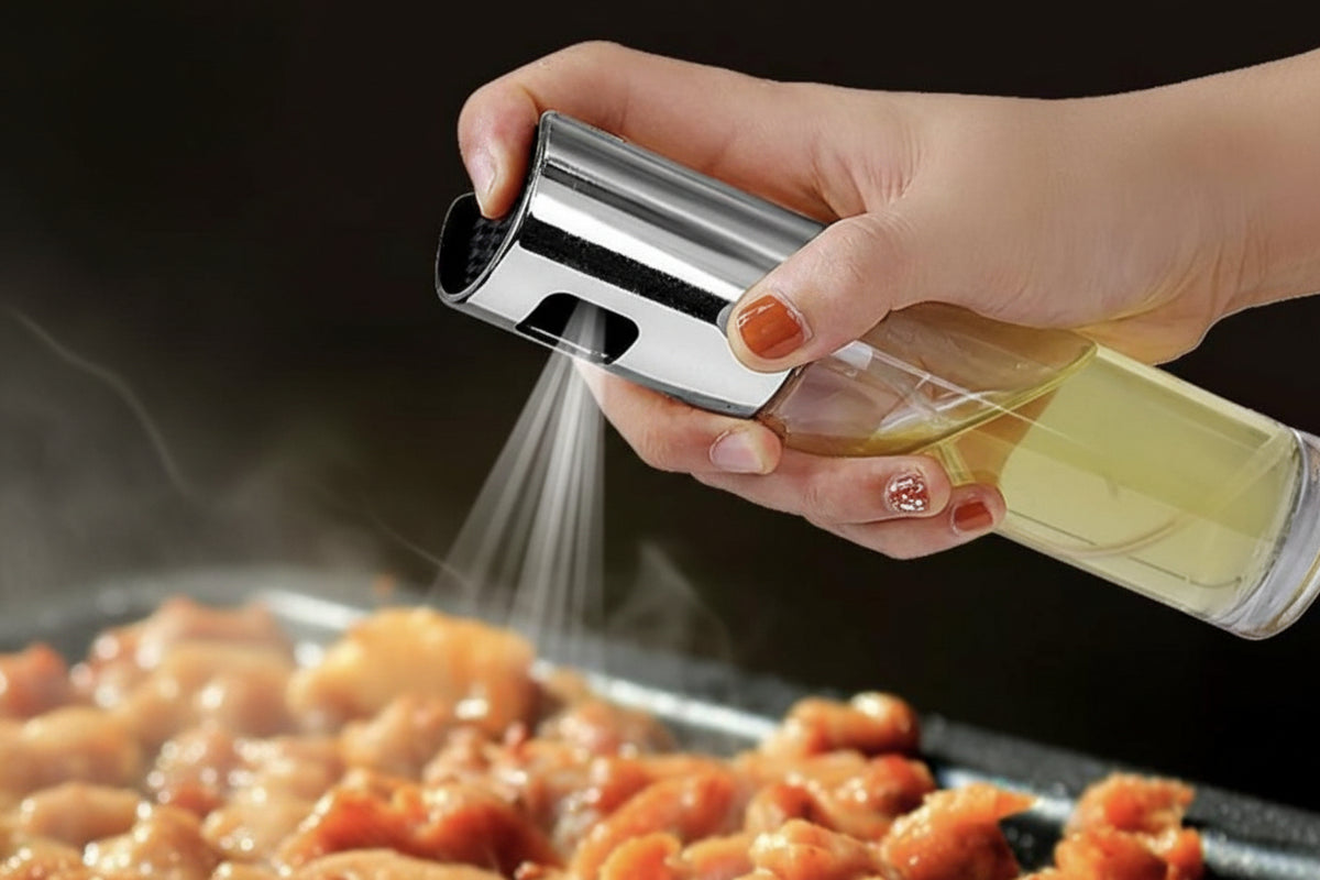 Stainless Steel Glass Oil Sprayer