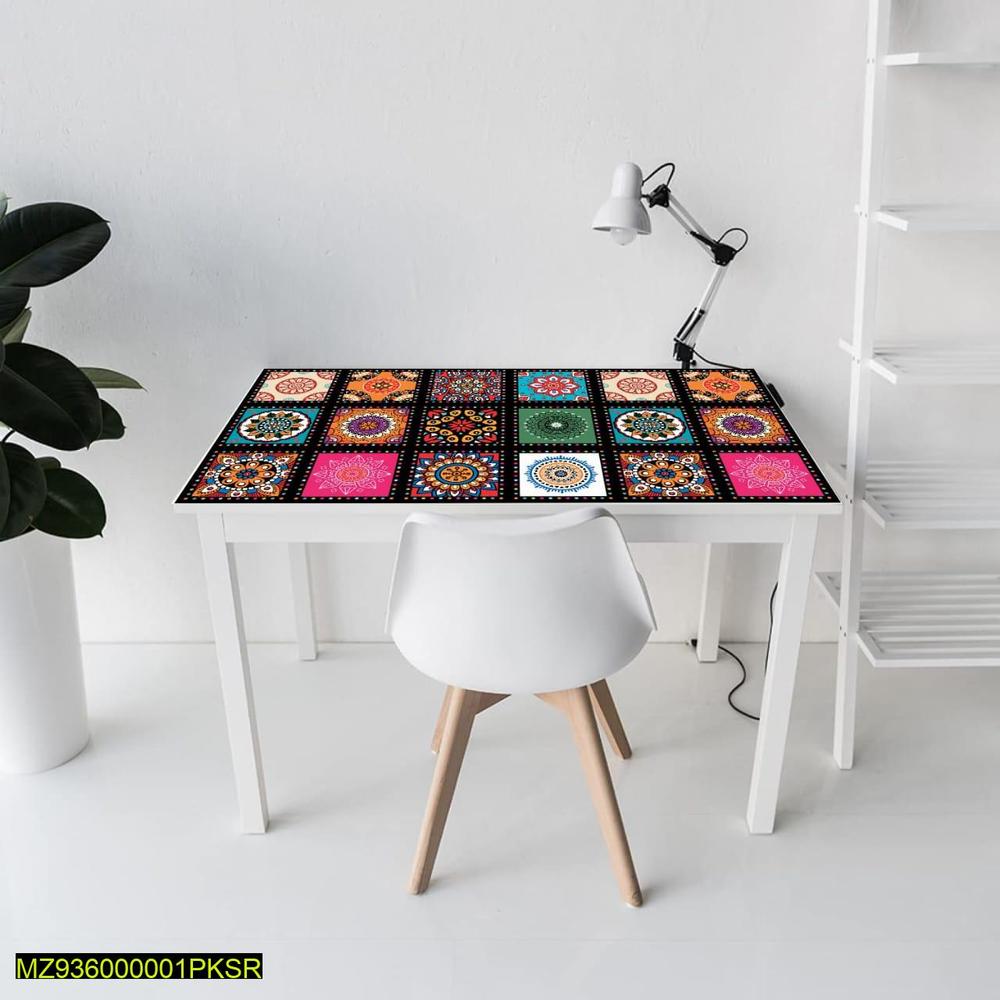 Self Adhesive Mandala Tile Stickers 12 Pcs Pakistan