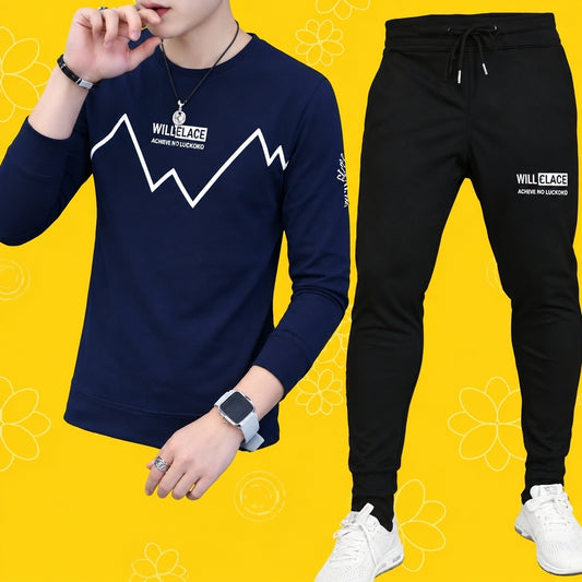 Baneberry Men's Printed Tracksuit
