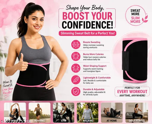 Slimming Waist Trimmer Belt for Men & Women
