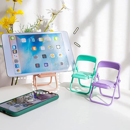 Multi Color Phone Holder ABS 10cm Portable