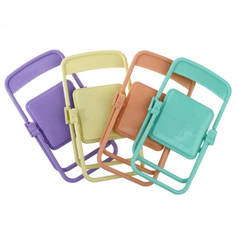 Multi Color Phone Holder ABS 10cm Portable