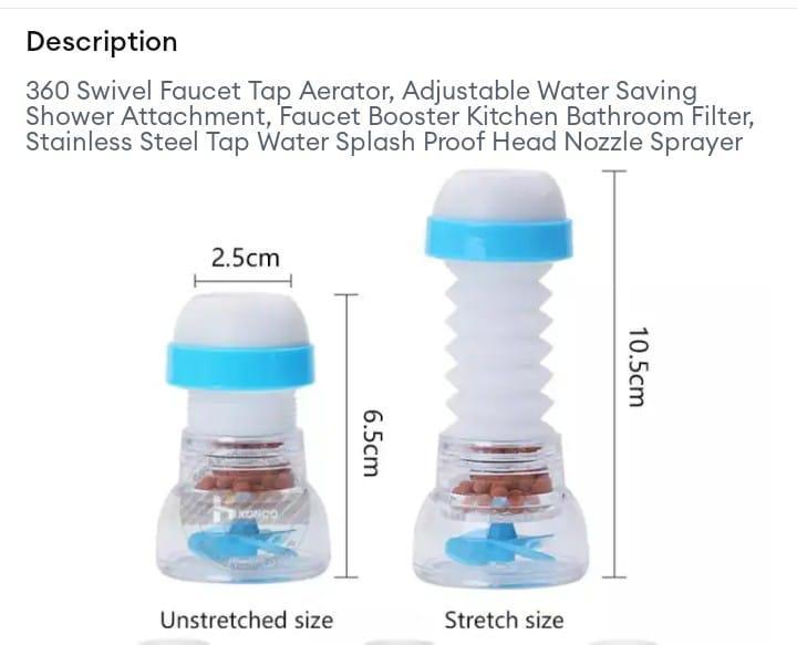 360° Flexible Faucet Water Saver Tap