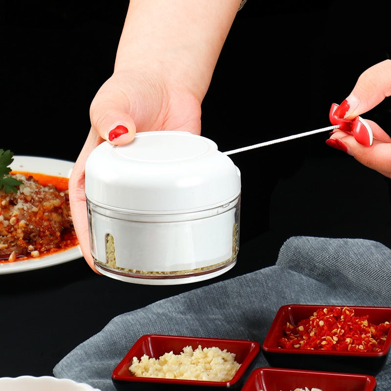 Mini Hand-Pull Food Chopper & Garlic Mincer