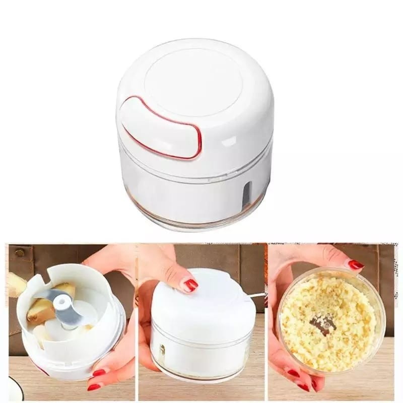 Mini Hand-Pull Food Chopper & Garlic Mincer