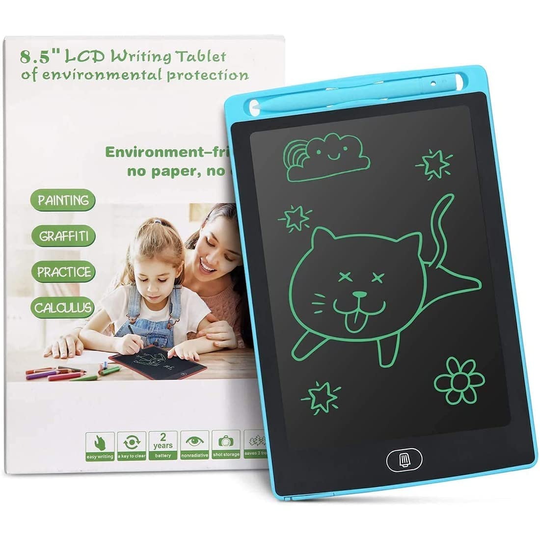 8.5 Inch Multicolor Drawing Tablet for Kids
