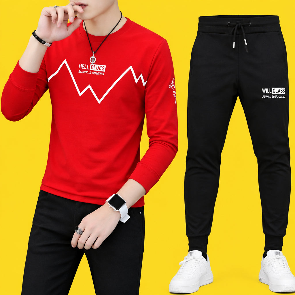 Baneberry Men's Printed Tracksuit