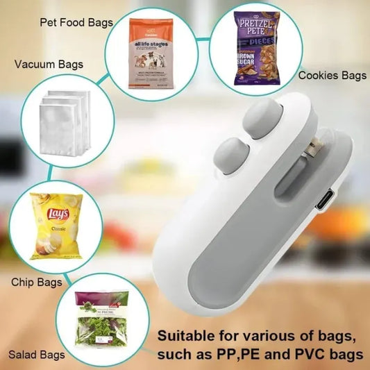 2-in-1 Mini Heat Bag Sealer