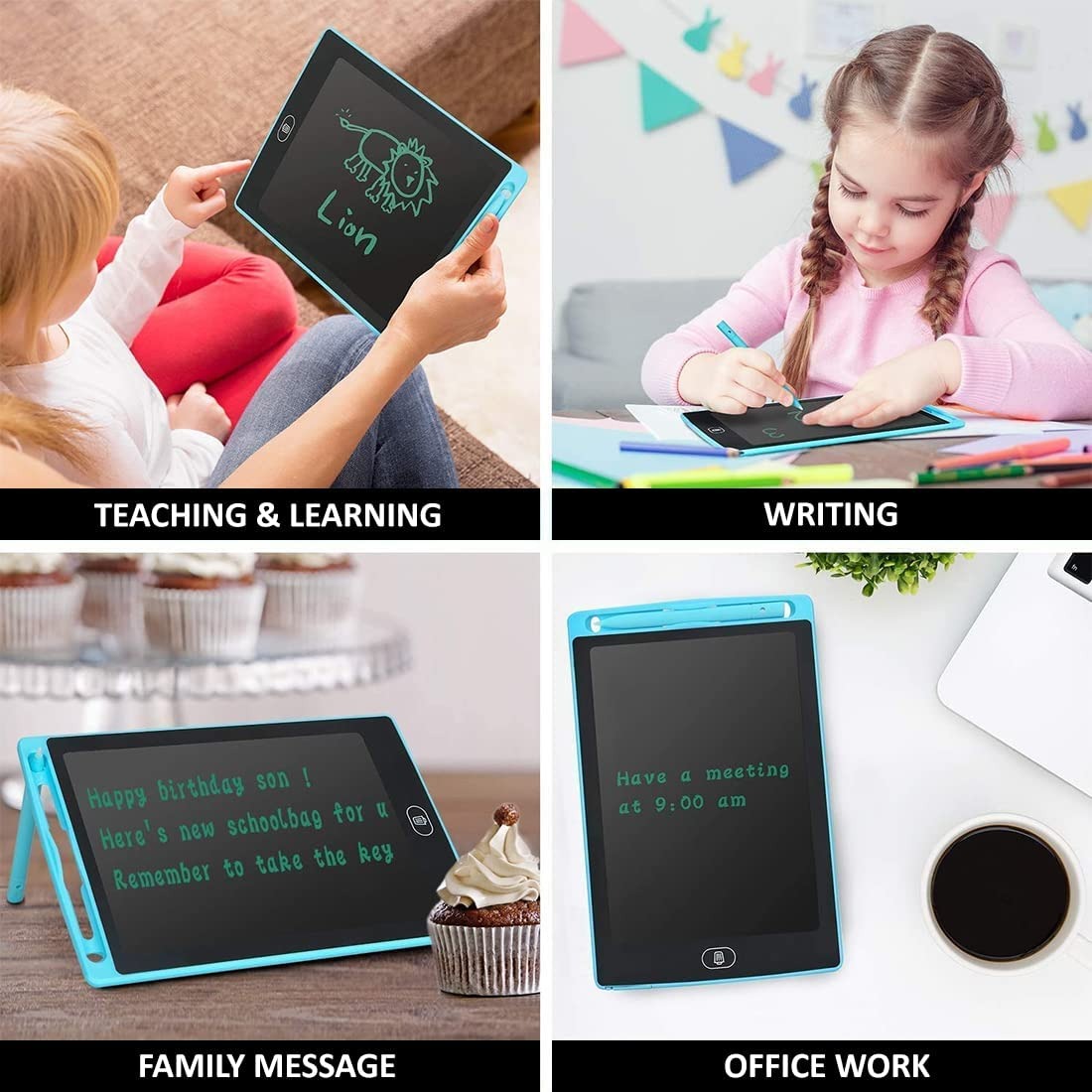 8.5 Inch Multicolor Drawing Tablet for Kids