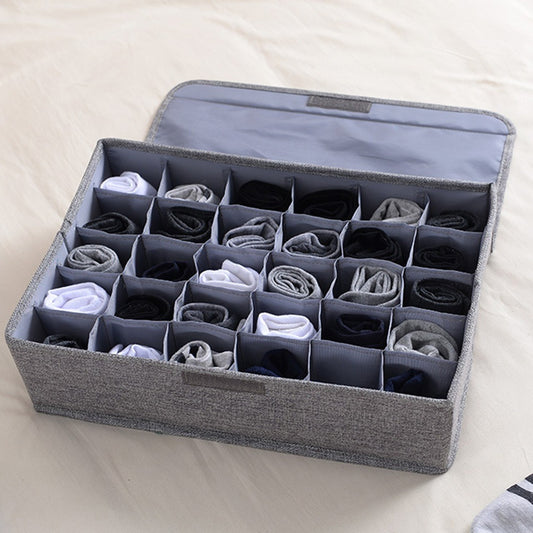 24-Cell Clothes & Socks Organizer