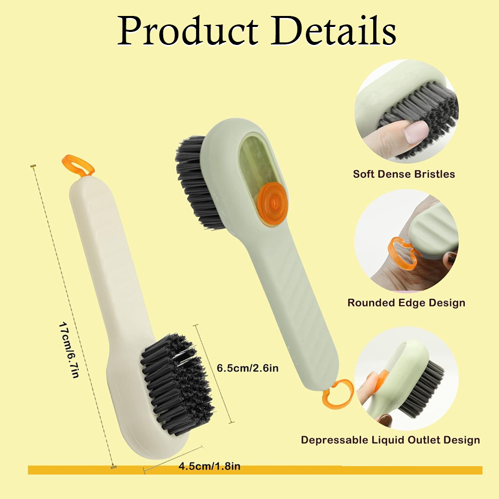 2-in-1 Smart Liquid Dispenser Brush