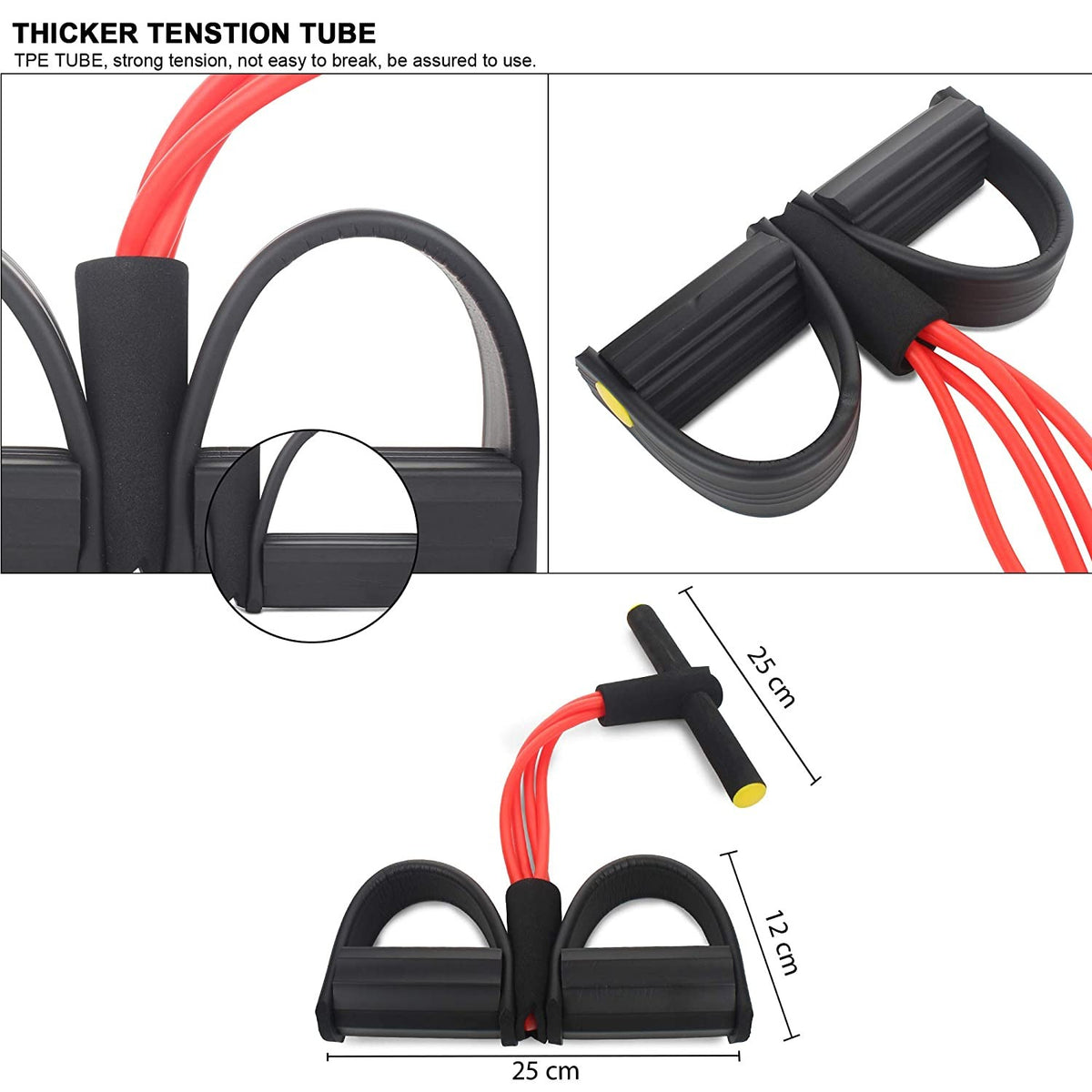Foot Pedal Resistance Band & Tummy Trimmer