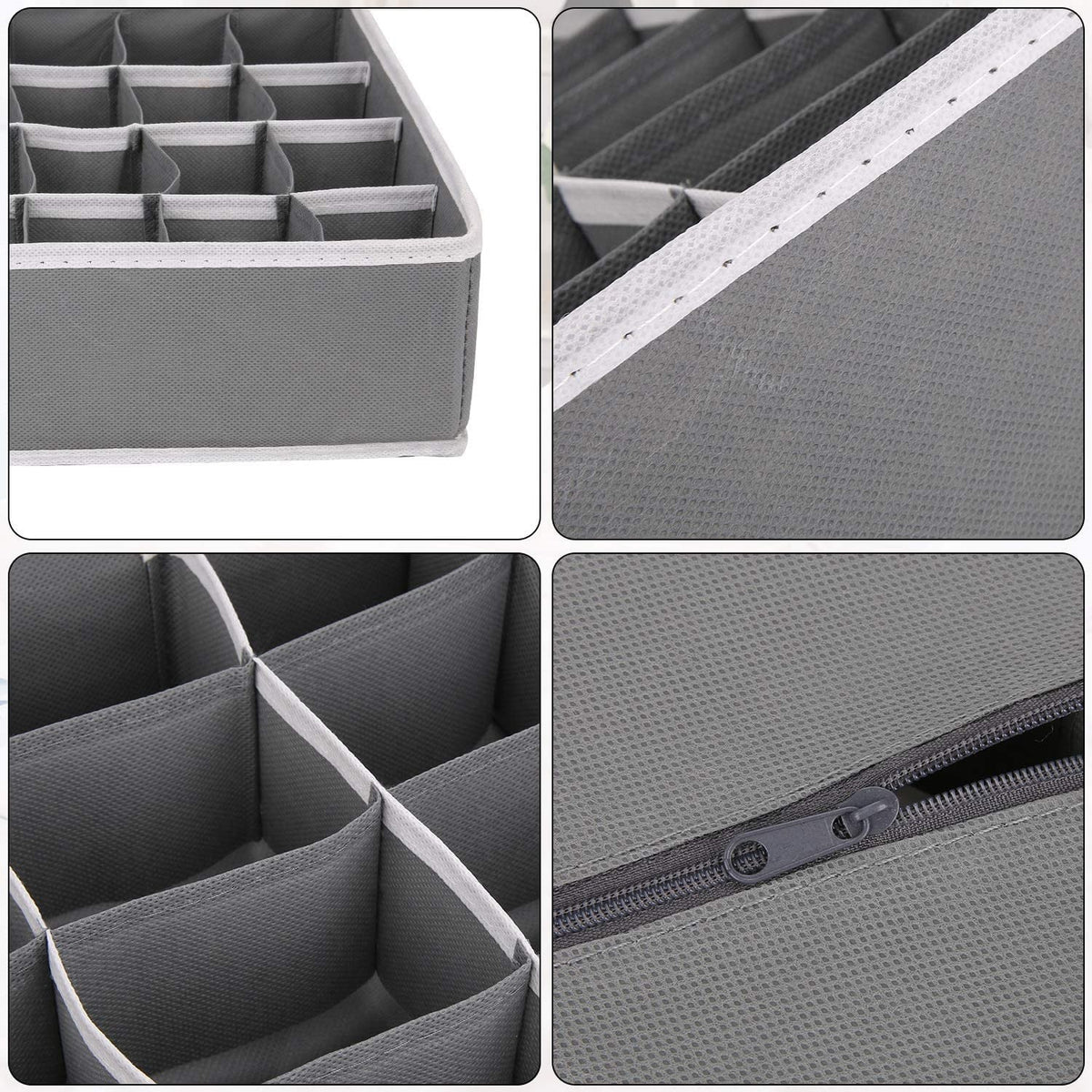 24-Cell Clothes & Socks Organizer